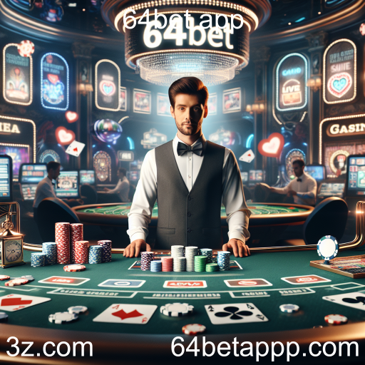 Descubra a Emoção dos Jogos Ao Vivo no 64bet App